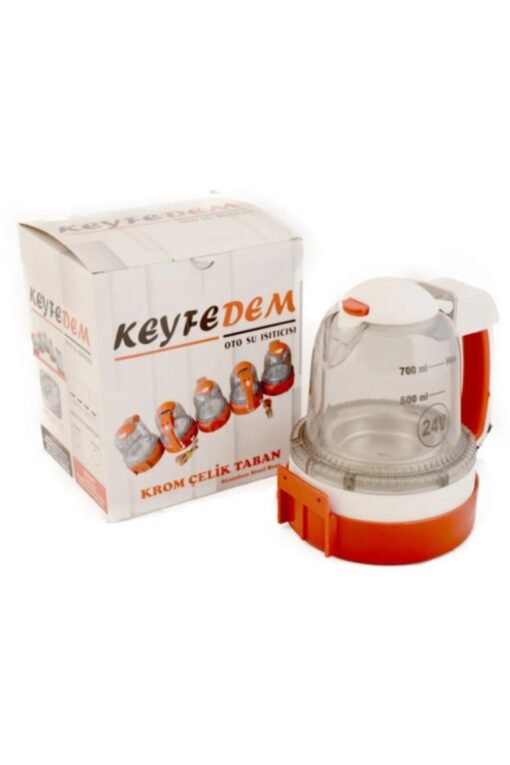 Keyfedem Araç İçi Su Isıtıcısı 12V 600ML - Görsel 2